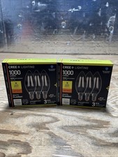 Cree Lighting White Filament 100watt Eq B10 Soft White 6 Clear Glass Led Bulbs