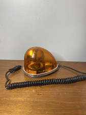 Vintage Tb Model 7-07 Light With Amber Dome Tested Works
