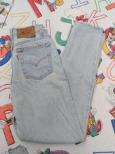 1994 Vintage Medium Levi  s 512 Tapered Leg Light Wash Jeans