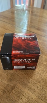 New, Open Box, Shimano Sienna 2500FD Spinning Reel