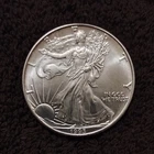 1993 American Eagle Silver Dollar Coin BU 1 Oz. Troy Silver