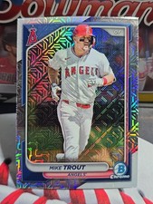 2024 Bowman Chrome #82 Mike Trout Mojo Refractor