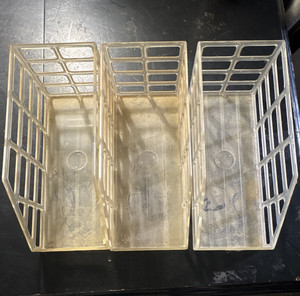 Vintage Yaffa basic line modular plastic grid organizers 1980’s (3) used
