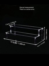 1pc-Acrylic Cosmetic Organizer, Multi-Layer Transparent Display Stand