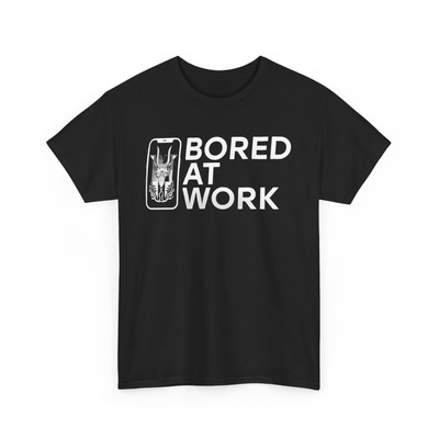 New! Shirt Drew McIntyre Bored At Work T-Shirt Black