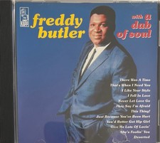 FREDDY BUTLER - With A Dab Of Soul CD 1997 X-Clusive AS NEW!