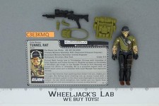 Tunnel Rat V1 100  Complete 1987 G.I. Joe Hasbro Vintage Action Figure