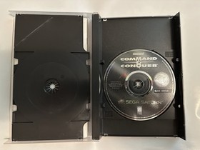 SEGA Saturn Lot Of 4 Games Bug!, Command & Conquer, Croc, And Galactic Attack