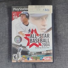 Acclaim Sports All-Star Baseball 2004 (Sony PlayStation 2, 2004) Manual Included