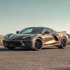 19" 20" MRR Flow Forge M755 fit Corvette C8 Black Wheels