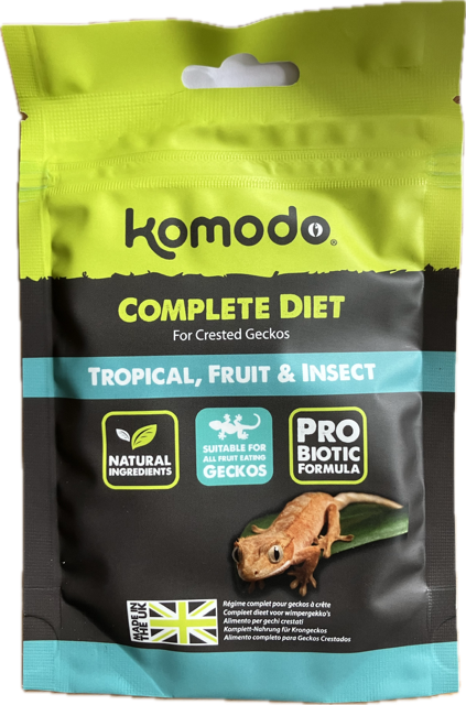 Komodo Crested Geckos Diet Complete Reptile Food 60g Similar To Pangea Fruit