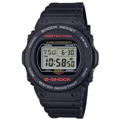 Casio G-SHOCK DW-5750UE-1JF JDM 5700 Series Round Face Digital Black Watch