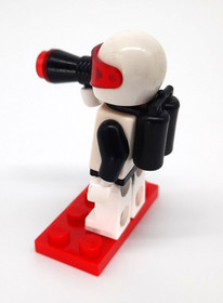 LEGO Space Police I, Astronaut Minifigure sp036, Set 6986 1989 w/ Weapon & Tanks