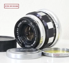 [MINT] Canon 50mm F2.8 MF Standard Lens Zebra SLR MF L39 LTM From JAPAN