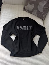 Black Ladies Sweatshirt M Saint