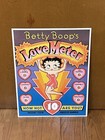 Vintage 1991 Betty Boop's Love Meter Tin Sign 15.5 x 12