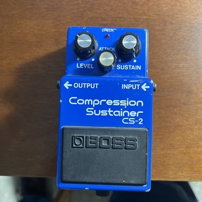 Boss CS-2 Compression Sustainer Black Label 1985 Made in Japan Free US Shipping