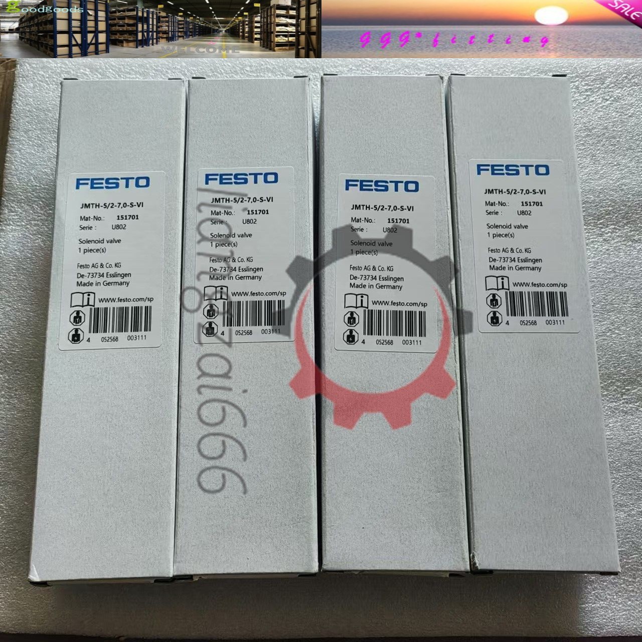 1PCS NEW FESTO Solenoid Valve JMTH-5/2-7,0-S-VI 151701