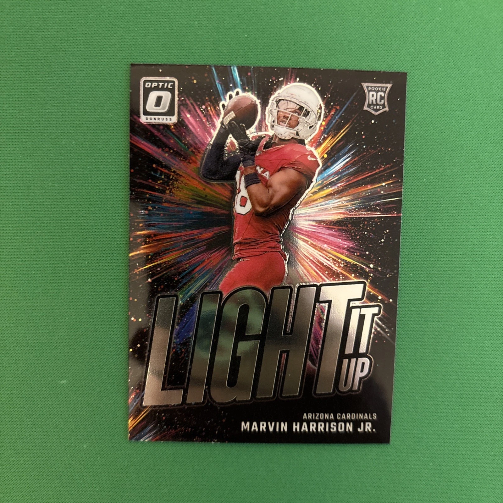 MARVIN HARRISON JR. 2024 DONRUSS OPTIC LIGHT IT UP ROOKIE RC Q2880