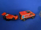 New ListingVintage Tonka A J Foyt Indy Race Team Van, trailer  and Race Car #14 1979