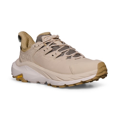 HOKA ONE ONE KAHA 2 LOW GTX OAK ALABASTER LEDER WANDERSTIEFEL HERREN GRÖSSE 7,5 - Bild 2 von 5
