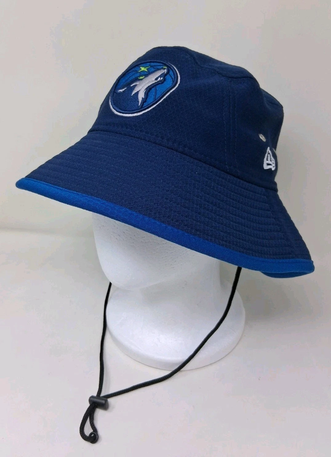 Minnesota Timberwolves Basketball Blue Bucket Hat New Era