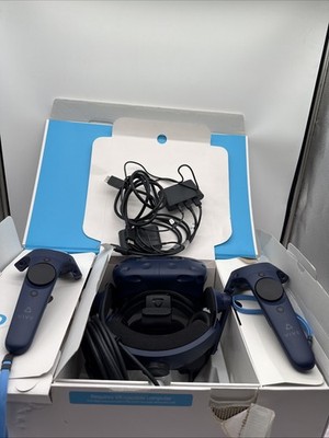 HTC VIVE Pro Virtual Reality Bundle 99HANW001-00 -Barely used
