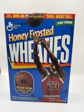 MICHAEL JORDAN 1997 Honey Frosted Wheaties Cereal Box 15oz Chicago Bulls NEW