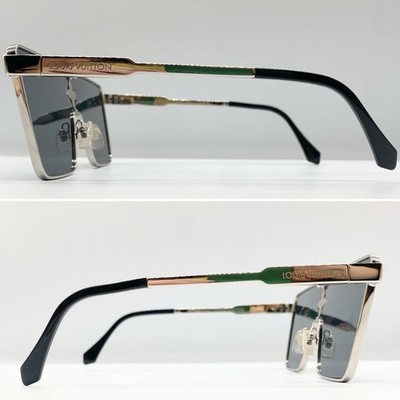 Louis Vuitton Silver Cyclone Metal Sunglasses Z2052U | eBay