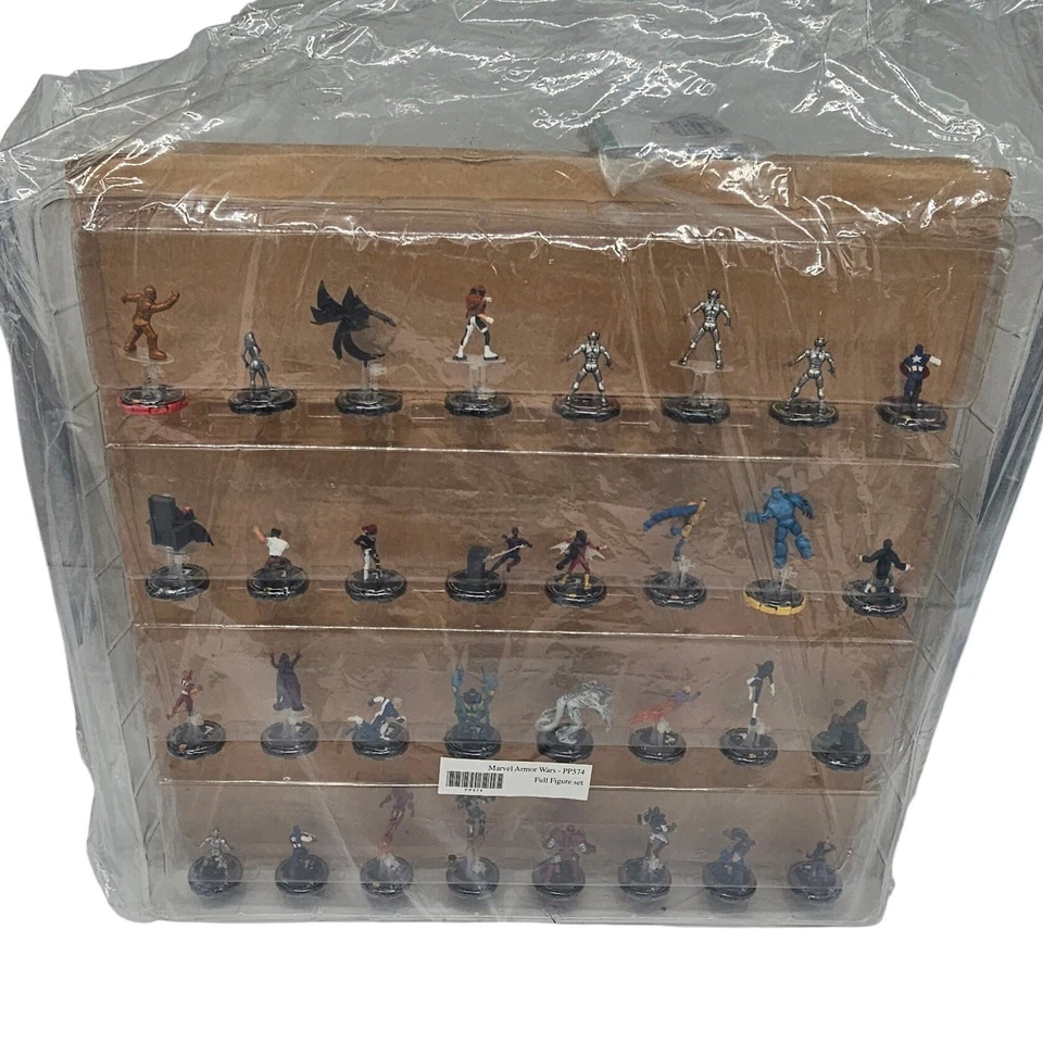 Wizkids Marvel Armor Wars Conjunto Completo Figuras de Acción Colección Nueva Caja Abierta Foto 2 de 4