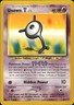 Pokemon Neo Revelation #40/64 Unown [Y] Uncommon Lightly played