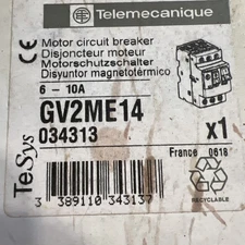 Telemecanique GV2ME14 Motor Circuit Breaker