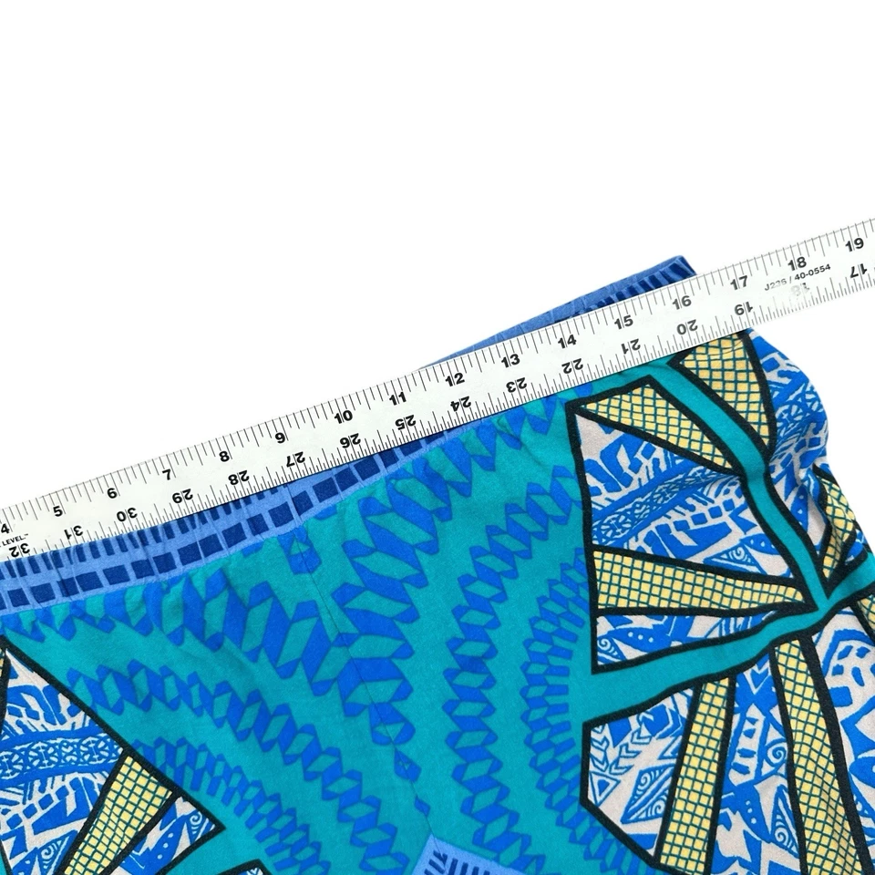 Flying Tomato Wide Leg Pants Womens Sz L Pull On Floral Boho Hippie Artsy Rayon - Image 3 of 4