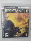 PS3 Resistance 2 (Sony Play Station 3, 2008) Complete w/Manual