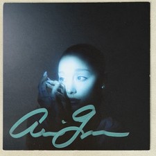 Ariana Grande SIGNED TEAL Eternal Sunshine Deluxe Photo & CD PSA DNA COA AUTO
