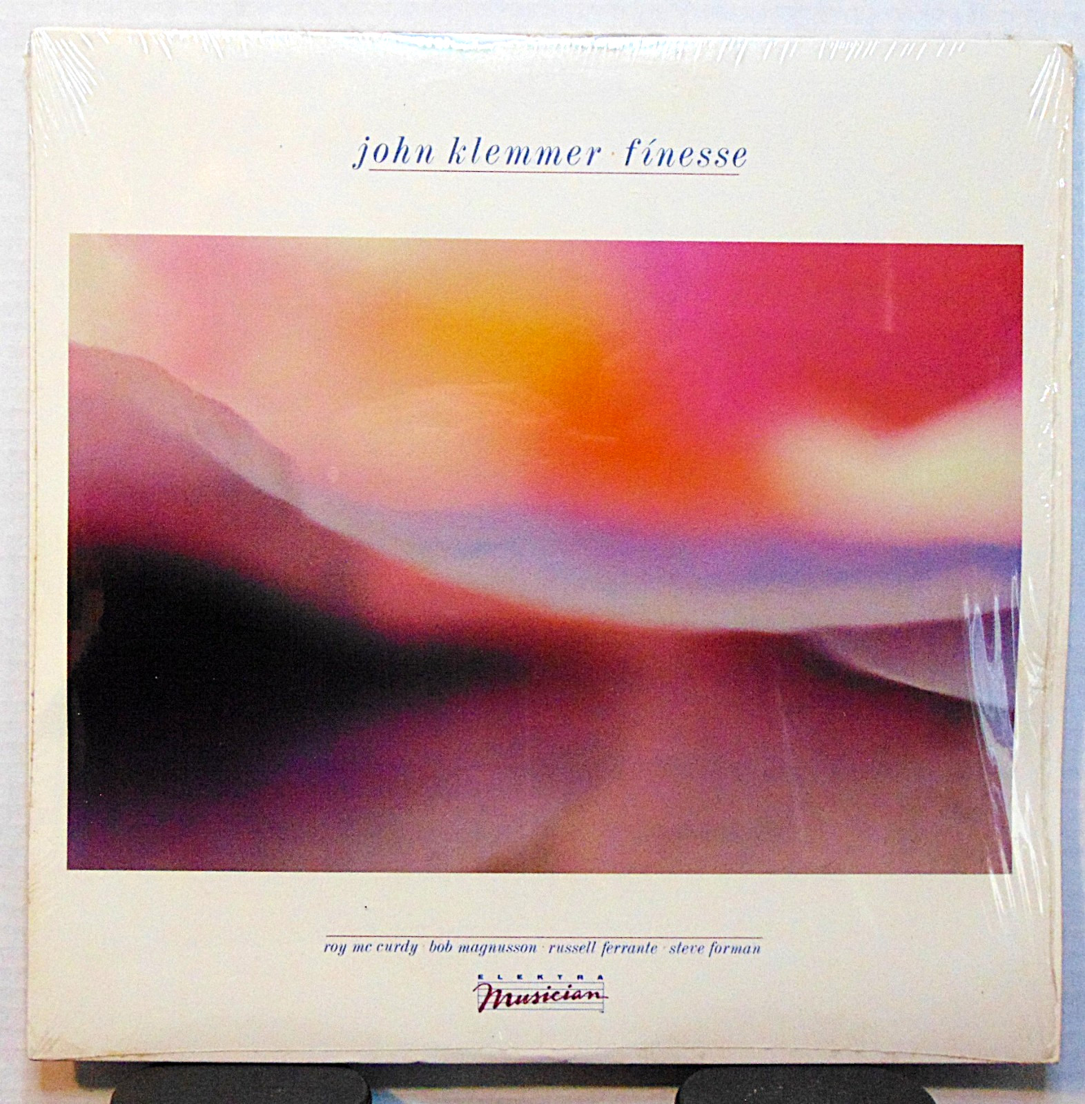 John Klemmer-Finesse-1981 Elektra Musician E1 60197 Smooth Jazz Vinyl LP  SHRINK