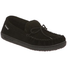 Bearpaw Moc Ii Men's Moccasin Slippers Black - 8 Medium
