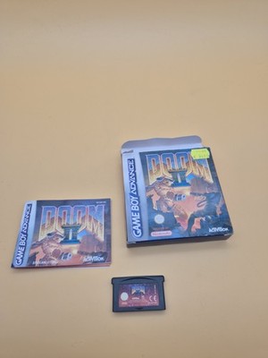 Doom 2 II Gameboy Advance Nintendo Original Top