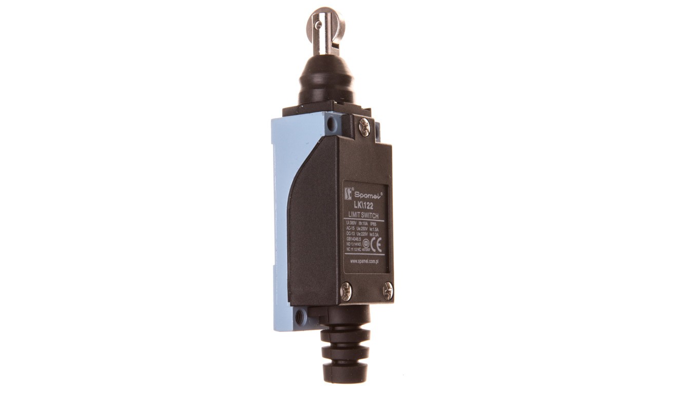 1Z 1R End Connector Metal/Plastic Push Button with Roller LKR