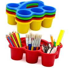 4 Pack Caddy for Classroom, Classroom Pencil Caddy, Durable Table Cup Drink H...