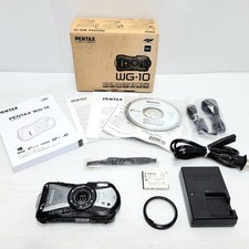 PENTAX WG-10 Adventure Proof Digital Camera 14 MP Working With Battery Japan
