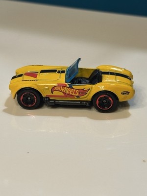 Hot Wheels Shelby Cobra 427S/C Yellow Custom Hot Wheels Style Redline Wheels