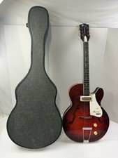 Harmony H54 Rocket Hollow Body Electric Guitar Red Burst Made In USA Vintage Harmony H54 Rocket Hollow Body Electric Guitar Red Burst Made In USA Vintage