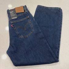 New Levi's Premium Ribcage Straight Ankle High Rise Big E Jeans Women Size 27x27