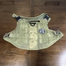 Team K9 Tactical Service Dog Vest Used Military Style Harness Size XL