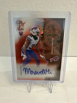 Topps 2025 Signature Class Maxwell Hairston Rookie Auto /25 #143 Buffalo Bills - Bild 1 von 2