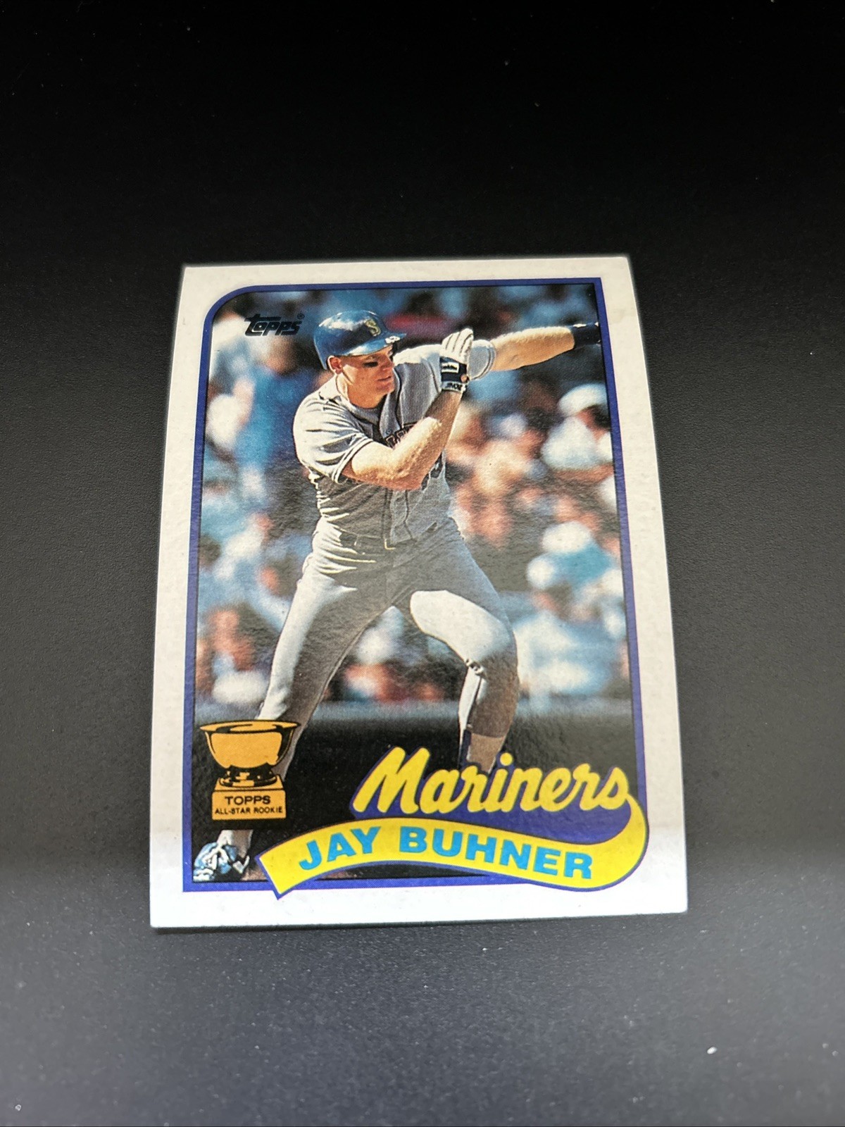 1989 Topps - Jay Buhner #223 Seattle Mariners Rookie Card FREE SHIPPING