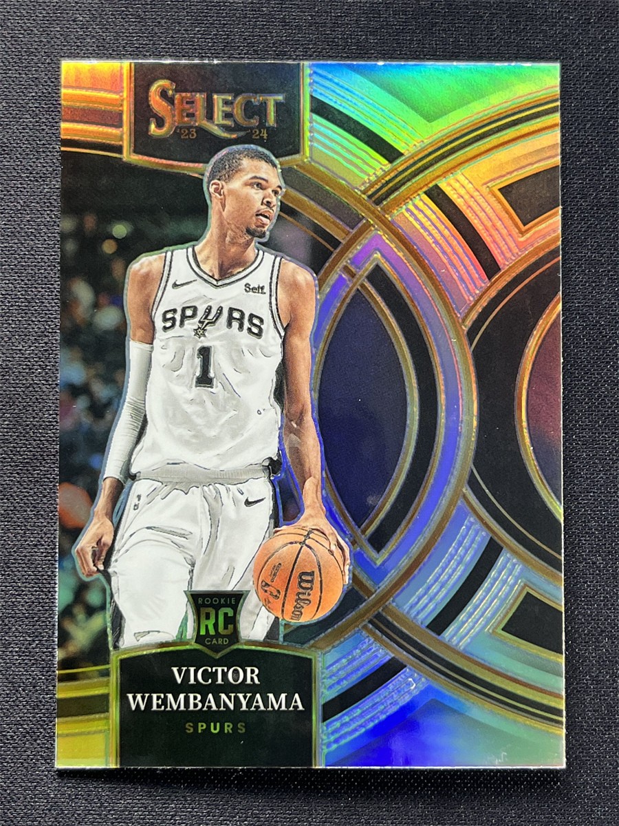 2023-24 Panini Select Victor Wembanyama #121 Premier Silver Rookie RC &12261