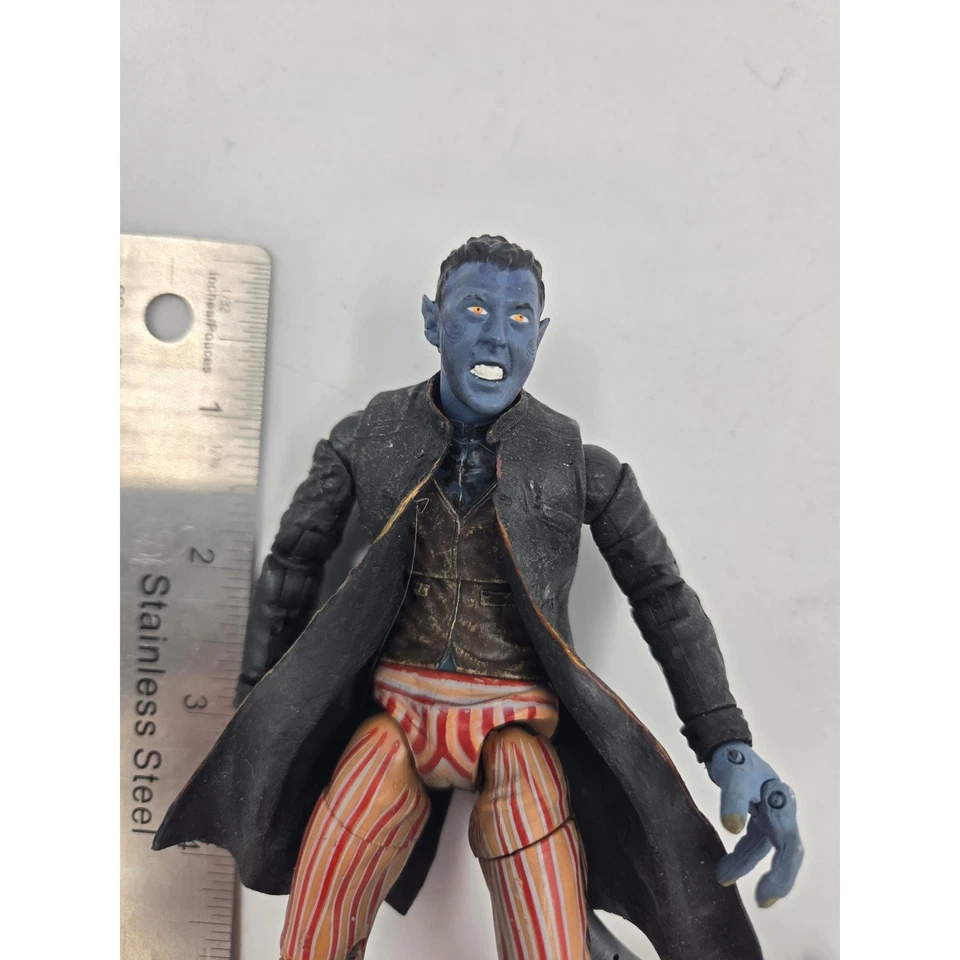 Marvel X Men Movie Nightcrawler Action Figure Toy 2003 Collectible Foto 4 de 4