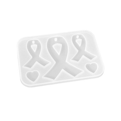 Fashionable Minimalist Key Ring Charm Mold Bowknot Design Multiple Color Options